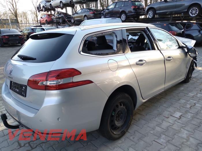 Peugeot 308 SW 1.6 BlueHDi 120 16V Sloopvoertuig (2016, Metallic, Zilvergrijs)