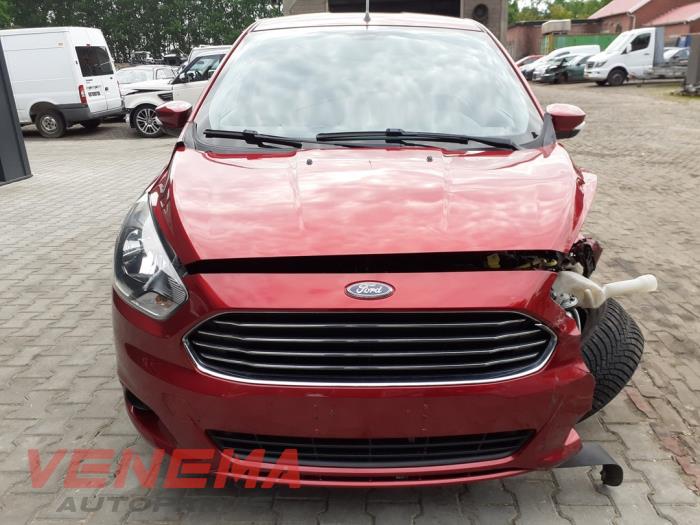 Ford Ka+ 1.2 Ti-VCT Sloopvoertuig (2018, Metallic, Rood)