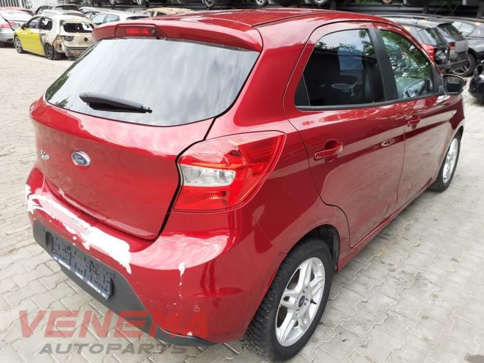 Ford Ka+ 1.2 Ti-VCT Sloopvoertuig (2018, Metallic, Rood)