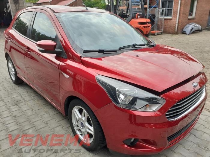 Ford Ka+ 1.2 Ti-VCT Sloopvoertuig (2018, Metallic, Rood)