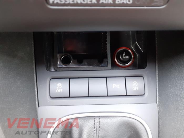 Volkswagen Golf VI Cabrio 2.0 TDI 16V Sloopvoertuig (2016, Metallic, Zwart)