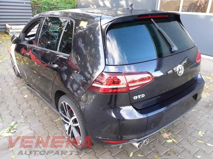 Volkswagen Golf VII 2.0 GTD 16V Sloopvoertuig (2016, Zwart)