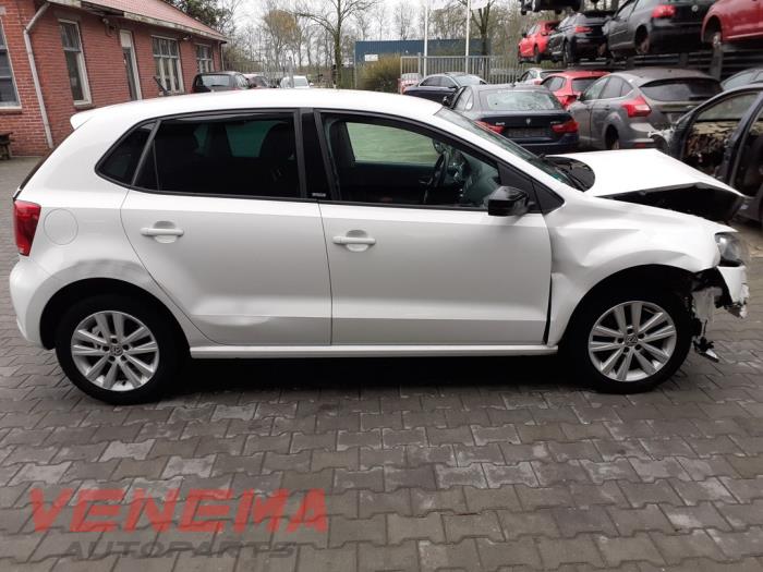 Volkswagen Polo V 1.2 TDI 12V BlueMotion Sloopvoertuig (2012, Wit)