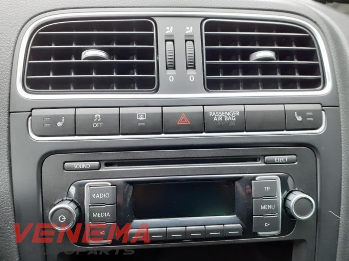 Volkswagen Polo V 1.2 TDI 12V BlueMotion Sloopvoertuig (2012, Wit)