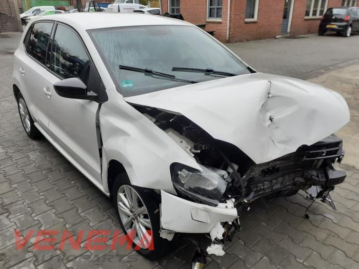 Volkswagen Polo V 1.2 TDI 12V BlueMotion Sloopvoertuig (2012, Wit)