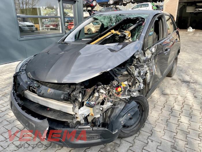 Opel Crossland 1.2 Turbo 12V Sloopvoertuig (2020, Metallic, Donker, Zilvergrijs)