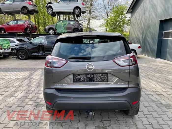 Opel Crossland 1.2 Turbo 12V Sloopvoertuig (2020, Metallic, Donker, Zilvergrijs)