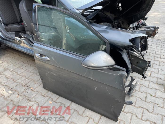 Volkswagen Golf VII 1.6 TDI BMT 16V Sloopvoertuig (2018, Metallic, Donker, Zilvergrijs)