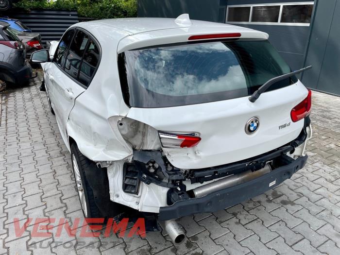 BMW 1 serie 116d 1.5 12V TwinPower Sloopvoertuig (2016, Wit)
