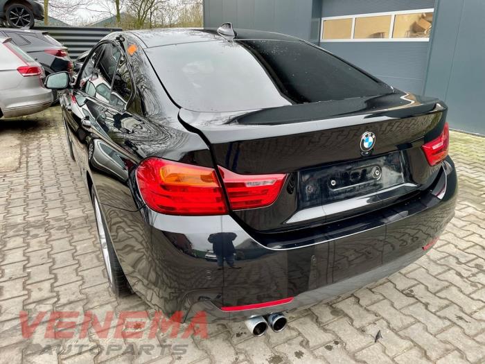 BMW 4 serie Gran Coupe 420i 2.0 TwinPower Turbo 16V Sloopvoertuig (2017, Metallic, Zwart)