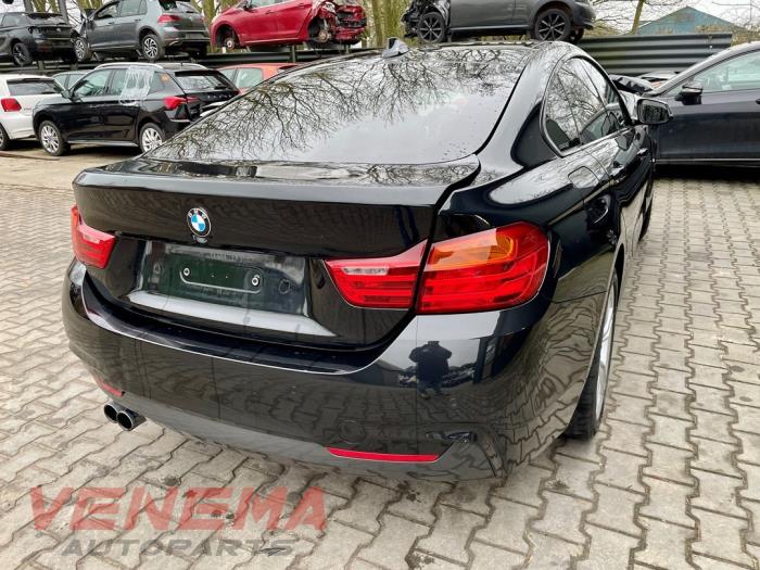 BMW 4 serie Gran Coupe 420i 2.0 TwinPower Turbo 16V Sloopvoertuig (2017, Metallic, Zwart)