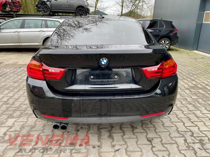BMW 4 serie Gran Coupe 420i 2.0 TwinPower Turbo 16V Sloopvoertuig (2017, Metallic, Zwart)