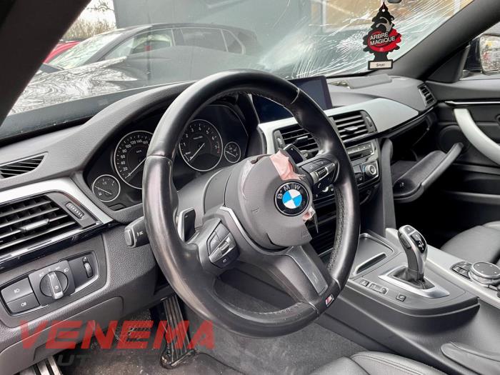 BMW 4 serie Gran Coupe 420i 2.0 TwinPower Turbo 16V Sloopvoertuig (2017, Metallic, Zwart)
