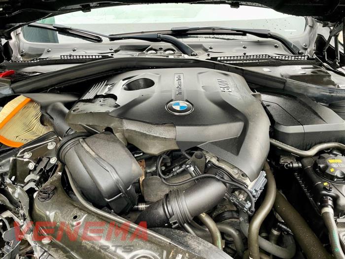 BMW 4 serie Gran Coupe 420i 2.0 TwinPower Turbo 16V Sloopvoertuig (2017, Metallic, Zwart)