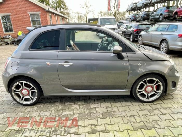 Fiat 500 Abarth Sloopvoertuig (2013, Grijs)