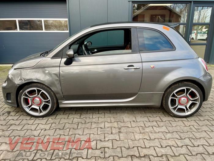 Fiat 500 Abarth Sloopvoertuig (2013, Grijs)