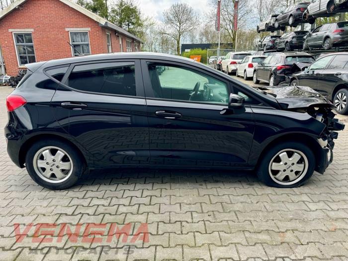 Ford Fiesta 7 1.0 EcoBoost 12V 100 Sloopvoertuig (2018, Zwart)