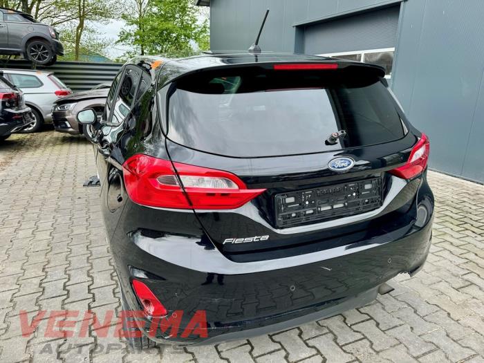 Ford Fiesta 7 1.0 EcoBoost 12V 100 Sloopvoertuig (2018, Zwart)