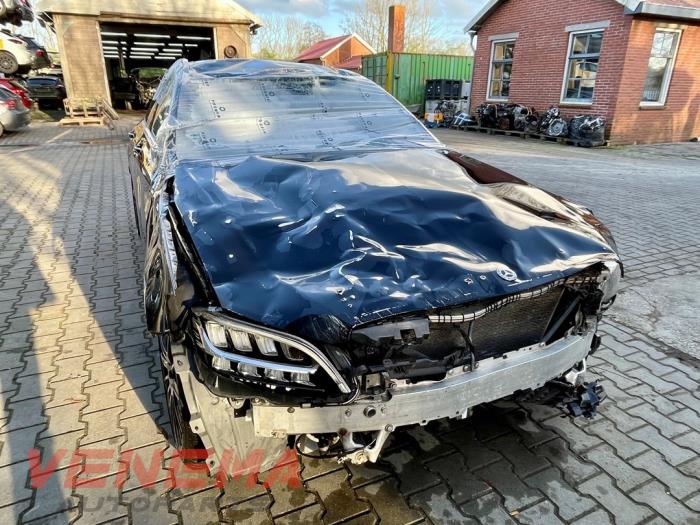 Mercedes C Estate C-300d 2.0 Turbo 16V Sloopvoertuig (2019, Zwart)