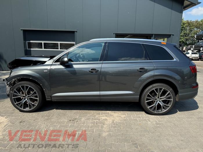Audi Q7 3.0 TDI V6 24V Sloopvoertuig (2018, Metallic, Grijs)