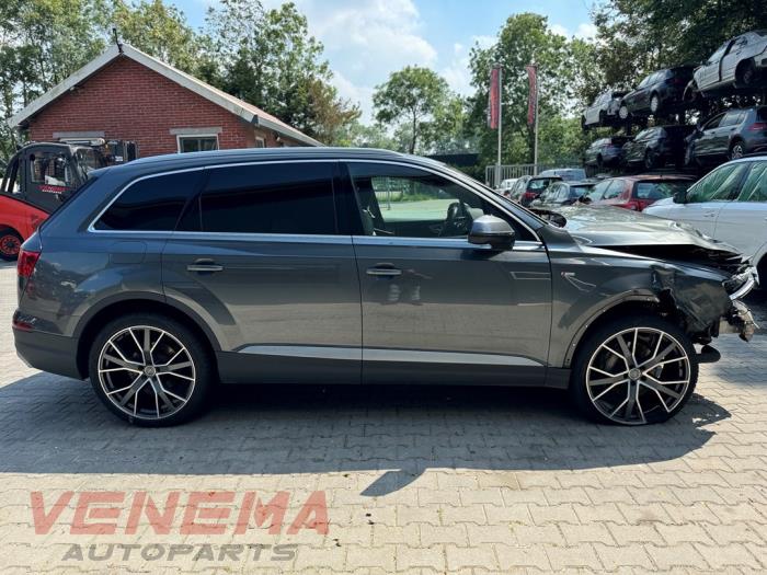 Audi Q7 3.0 TDI V6 24V Sloopvoertuig (2018, Metallic, Grijs)