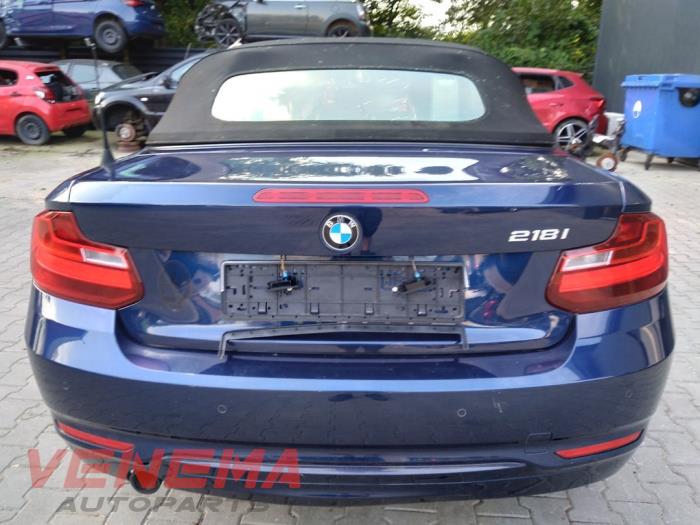 BMW 2 serie 218i 1.5 TwinPower Turbo 12V Sloopvoertuig (2016, Metallic, Blauw)