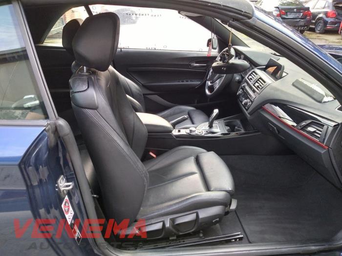 BMW 2 serie 218i 1.5 TwinPower Turbo 12V Sloopvoertuig (2016, Metallic, Blauw)