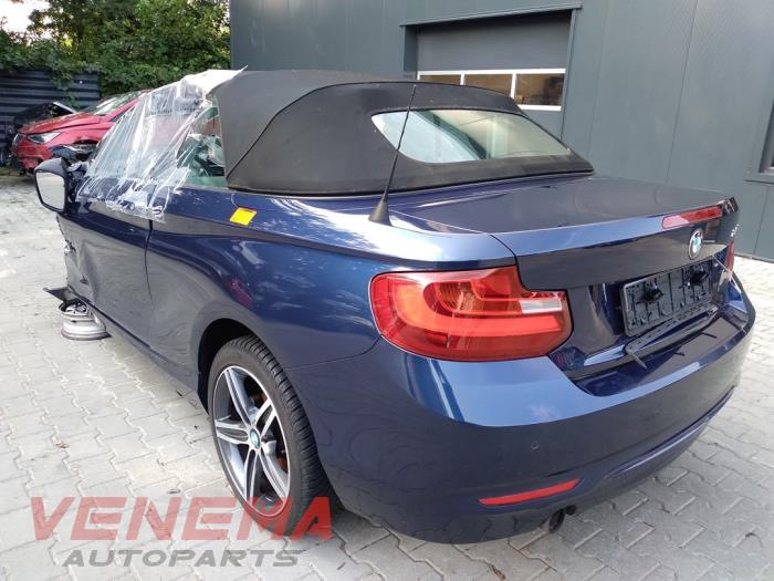 BMW 2 serie 218i 1.5 TwinPower Turbo 12V Sloopvoertuig (2016, Metallic, Blauw)