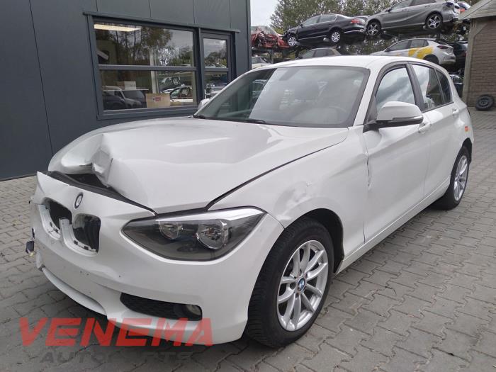 BMW 1 serie 114i 1.6 16V Sloopvoertuig (2014, Wit)