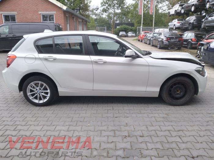 BMW 1 serie 114i 1.6 16V Sloopvoertuig (2014, Wit)