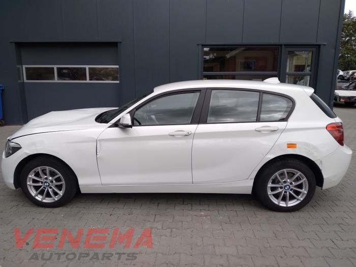 BMW 1 serie 114i 1.6 16V Sloopvoertuig (2014, Wit)