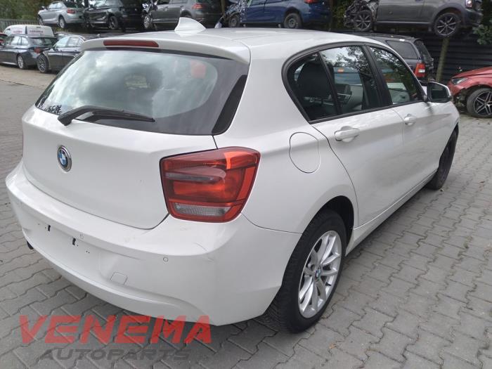 BMW 1 serie 114i 1.6 16V Sloopvoertuig (2014, Wit)