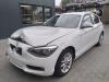 BMW 1 serie 114i 1.6 16V Sloopvoertuig (2014, Wit)