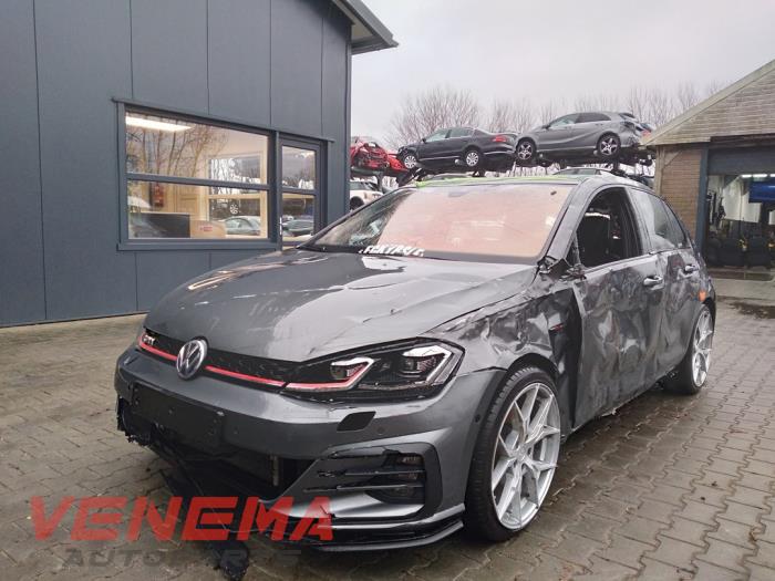 Volkswagen Golf VII 2.0 GTI 16V Performance Package Sloopvoertuig (2017, Donker, Zilvergrijs)