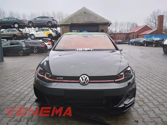 Volkswagen Golf VII 2.0 GTI 16V Performance Package Sloopvoertuig (2017, Donker, Zilvergrijs)
