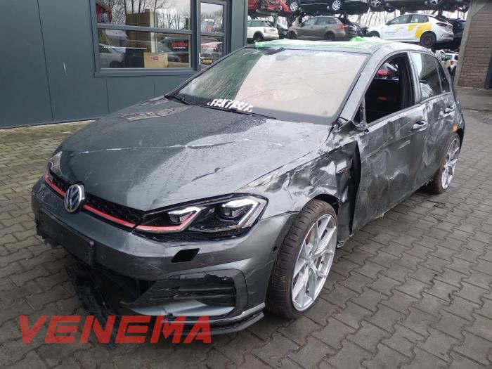 Volkswagen Golf VII 2.0 GTI 16V Performance Package Sloopvoertuig (2017, Donker, Zilvergrijs)