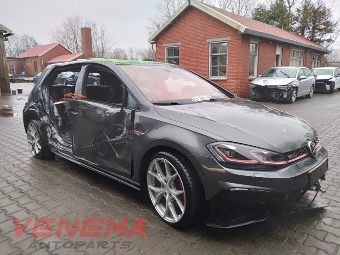 Volkswagen Golf VII 2.0 GTI 16V Performance Package Sloopvoertuig (2017, Donker, Zilvergrijs)