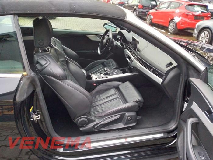 Audi A5 Cabrio 3.0 TDI V6 24V Quattro Sloopvoertuig (2017, Zwart)