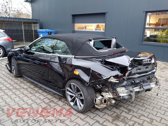 Audi A5 Cabrio 3.0 TDI V6 24V Quattro Sloopvoertuig (2017, Zwart)