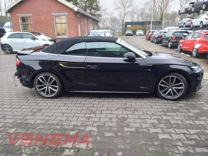Audi A5 Cabrio 3.0 TDI V6 24V Quattro Sloopvoertuig (2017, Zwart)