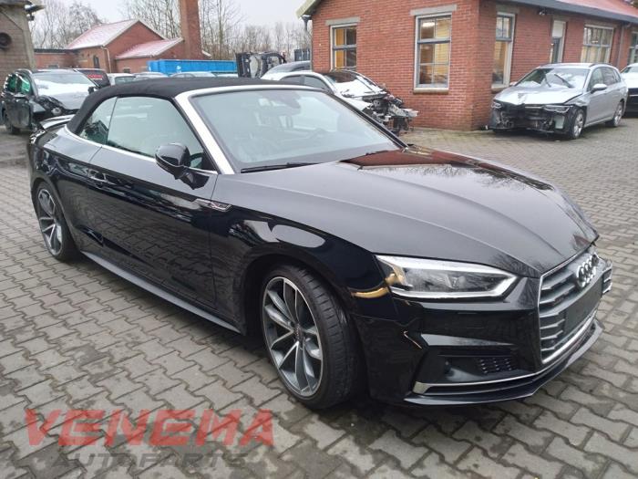 Audi A5 Cabrio 3.0 TDI V6 24V Quattro Sloopvoertuig (2017, Zwart)