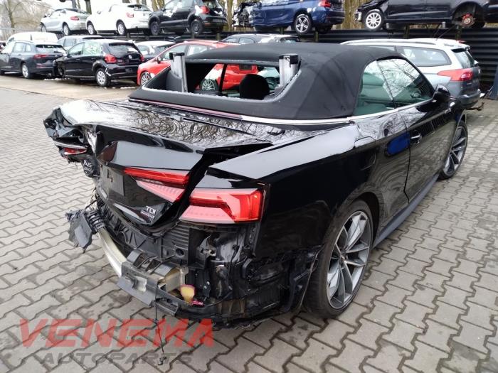 Audi A5 Cabrio 3.0 TDI V6 24V Quattro Sloopvoertuig (2017, Zwart)