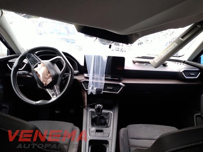 Seat Leon 1.5 TSI 16V Sloopvoertuig (2021, Blauw)