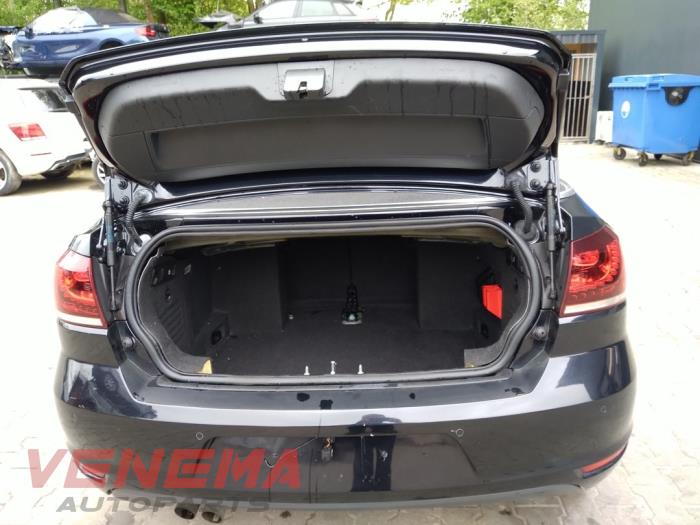 Volkswagen Golf VI Cabrio 1.4 TSI 122 16V Sloopvoertuig (2013, Zwart)