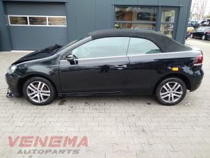 Volkswagen Golf VI Cabrio 1.4 TSI 122 16V Sloopvoertuig (2013, Zwart)