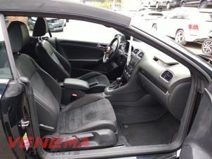 Volkswagen Golf VI Cabrio 1.4 TSI 122 16V Sloopvoertuig (2013, Zwart)