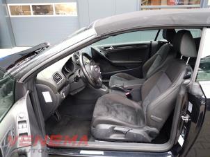 Volkswagen Golf VI Cabrio 1.4 TSI 122 16V Sloopvoertuig (2013, Zwart)