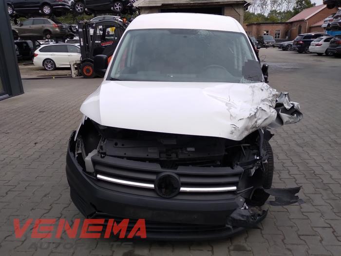 Volkswagen Caddy IV 2.0 TDI 75 Sloopvoertuig (2019, Wit)