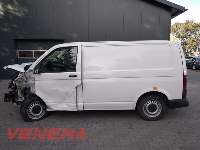 Volkswagen Transporter T6 2.0 TDI 150 4Motion Sloopvoertuig (2020, Wit)