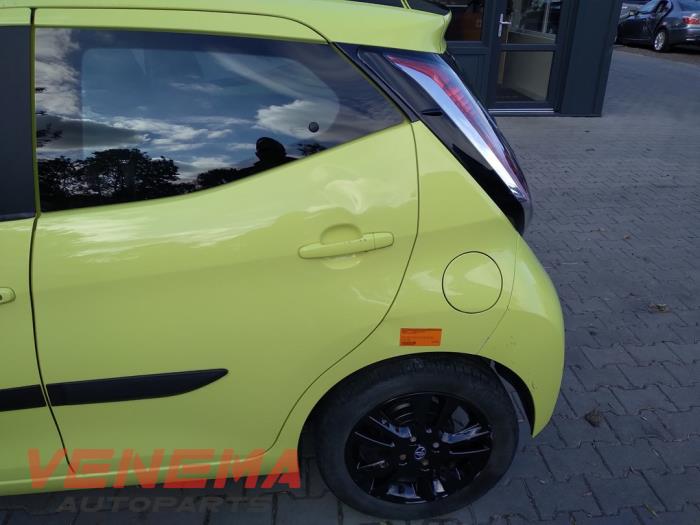 Toyota Aygo 1.0 12V VVT-i Sloopvoertuig (2017, Geel)